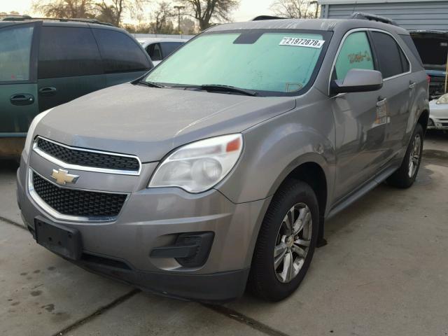 2GNALDEK3C6395419 - 2012 CHEVROLET EQUINOX LT GRAY photo 2