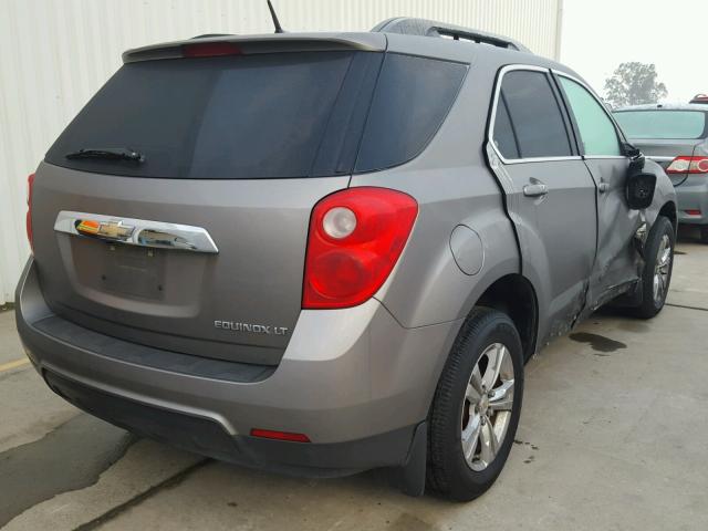 2GNALDEK3C6395419 - 2012 CHEVROLET EQUINOX LT GRAY photo 4