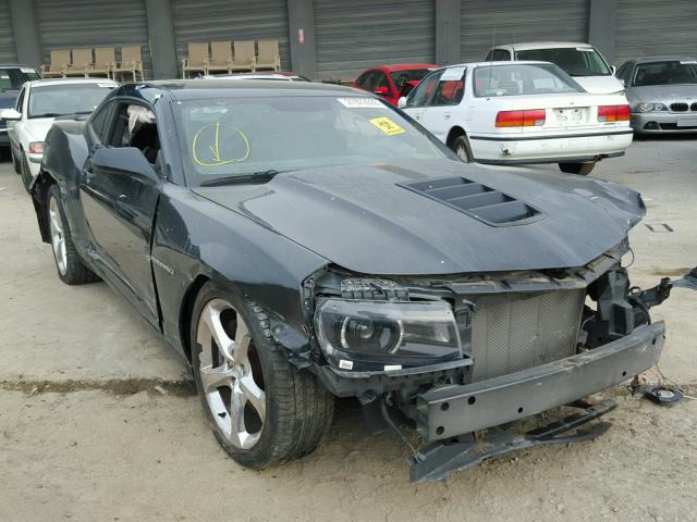 2G1FK1EJ0E9254003 - 2014 CHEVROLET CAMARO 2SS BLACK photo 1