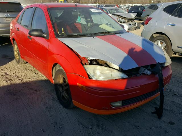 1FAFP34P42W128813 - 2002 FORD FOCUS SE RED photo 1