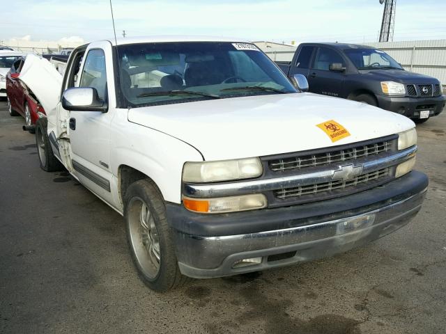 1GCEC19V31Z172974 - 2001 CHEVROLET SILVERADO WHITE photo 1