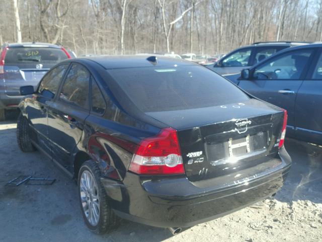 YV1MH682252090535 - 2005 VOLVO S40 T5 BLACK photo 3