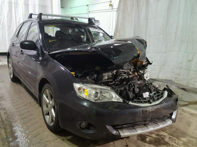 JF1GH63608H813867 - 2008 SUBARU IMPREZA OU BLACK photo 1