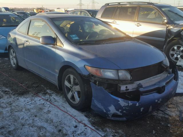 2HGFG12846H548409 - 2006 HONDA CIVIC EX BLUE photo 1