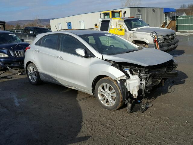 KMHD35LH0EU201688 - 2014 HYUNDAI ELANTRA GT SILVER photo 1