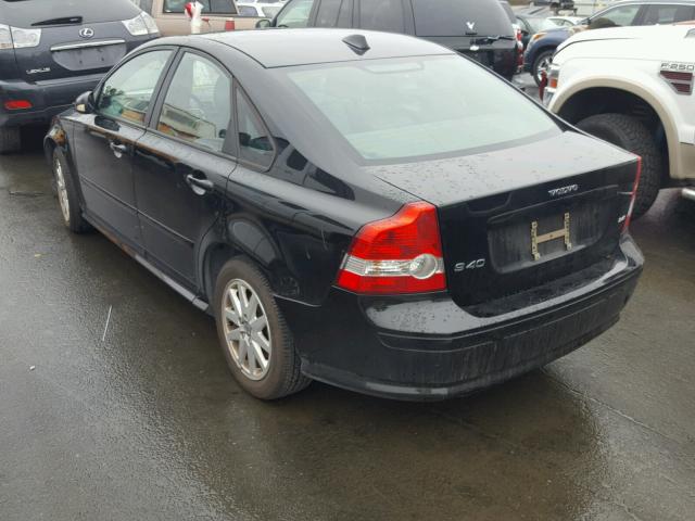 YV1MS390662213445 - 2006 VOLVO S40 2.4I BLACK photo 3