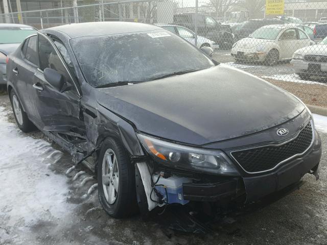 5XXGM4A7XFG438585 - 2015 KIA OPTIMA LX GRAY photo 1