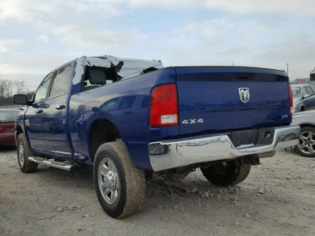 3C6UR5DL9FG684809 - 2015 RAM 2500 SLT BLUE photo 3