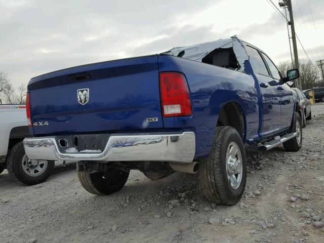 3C6UR5DL9FG684809 - 2015 RAM 2500 SLT BLUE photo 4