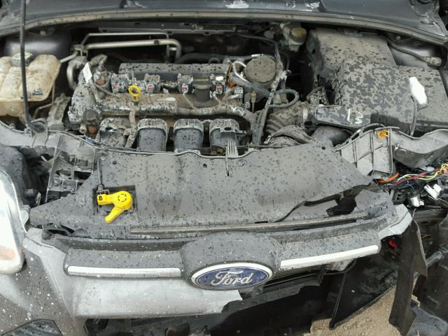 1FADP3F29DL227835 - 2013 FORD FOCUS SE GRAY photo 7