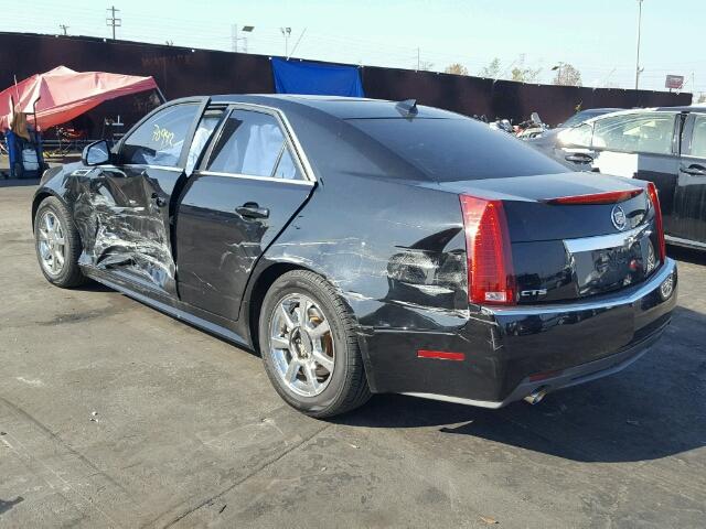 1G6DE5E51D0155539 - 2013 CADILLAC CTS LUXURY BLACK photo 3