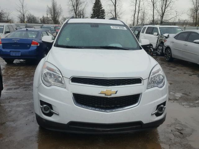 2CNFLNE56B6444184 - 2011 CHEVROLET EQUINOX LT WHITE photo 10