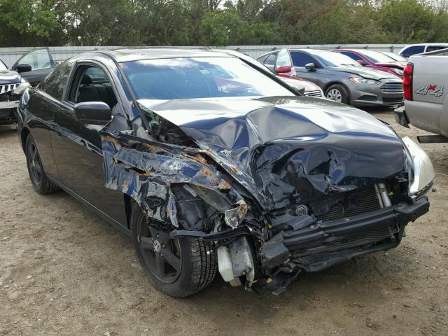 1HGCM72615A023446 - 2005 HONDA ACCORD EX BLACK photo 1