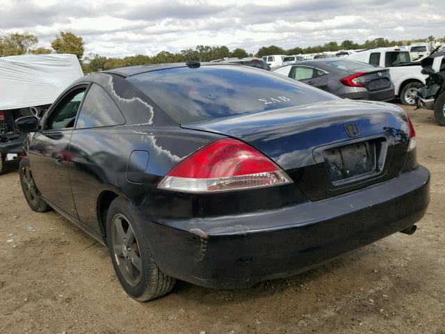 1HGCM72615A023446 - 2005 HONDA ACCORD EX BLACK photo 3