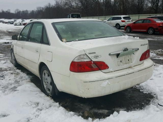 4T1BF28B94U355445 - 2004 TOYOTA AVALON XL WHITE photo 3