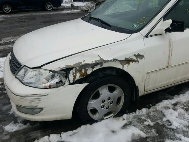 4T1BF28B94U355445 - 2004 TOYOTA AVALON XL WHITE photo 9