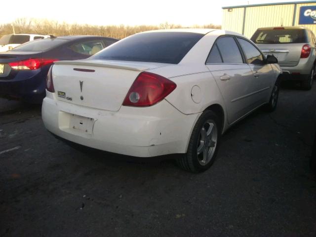 1G2ZG58B974204034 - 2007 PONTIAC G6 BASE WHITE photo 4