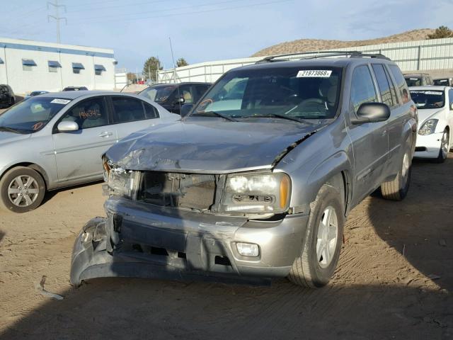 1GNDS13S632392674 - 2003 CHEVROLET TRAILBLAZE GOLD photo 2