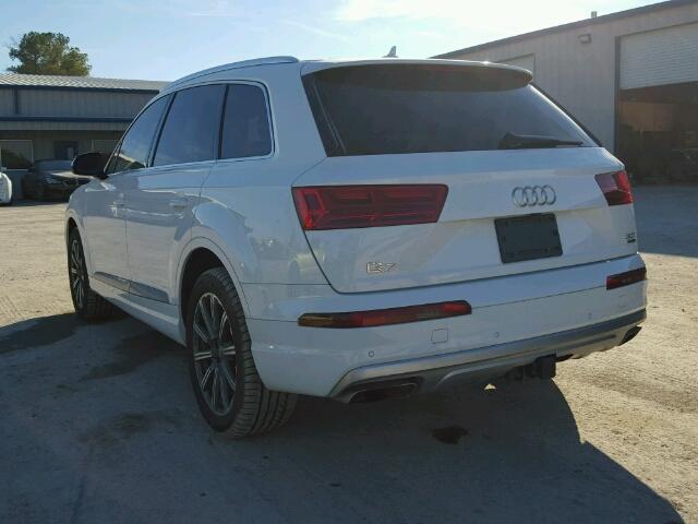 WA1LAAF78HD035372 - 2017 AUDI Q7 PREMIUM WHITE photo 3