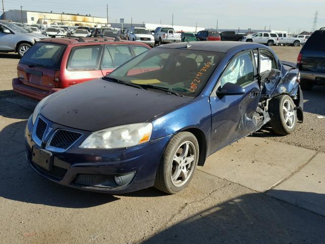 1G2ZJ57KX94249702 - 2009 PONTIAC G6 BLUE photo 2