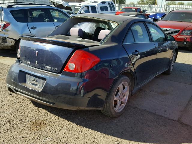 1G2ZJ57KX94249702 - 2009 PONTIAC G6 BLUE photo 4