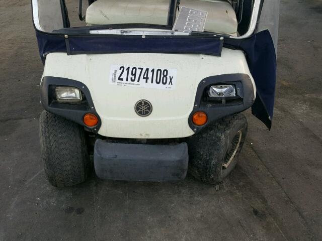 JU0201198 - 2005 YAMAHA GOLF CART WHITE photo 9