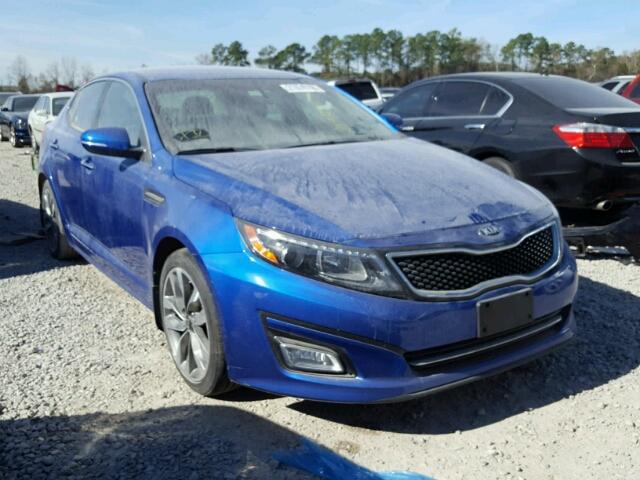 5XXGR4A78FG387668 - 2015 KIA OPTIMA SX BLUE photo 1