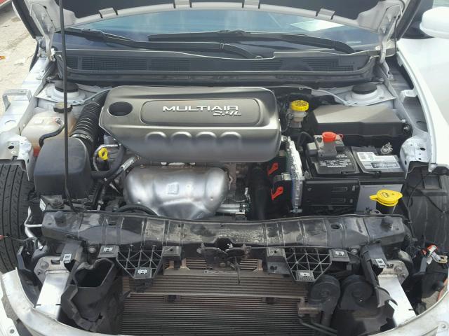 1C3CDFBB3FD281705 - 2015 DODGE DART SXT WHITE photo 7