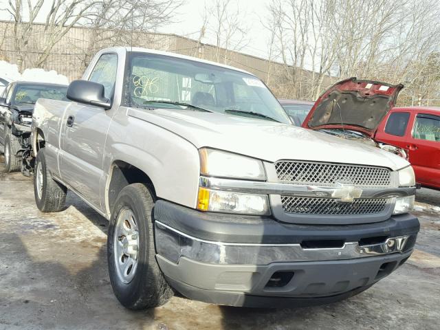 1GCEK14XX5Z339607 - 2005 CHEVROLET SILVERADO BEIGE photo 1