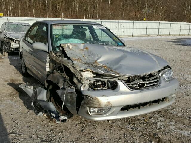 2T1BR12E91C478096 - 2001 TOYOTA COROLLA CE SILVER photo 1