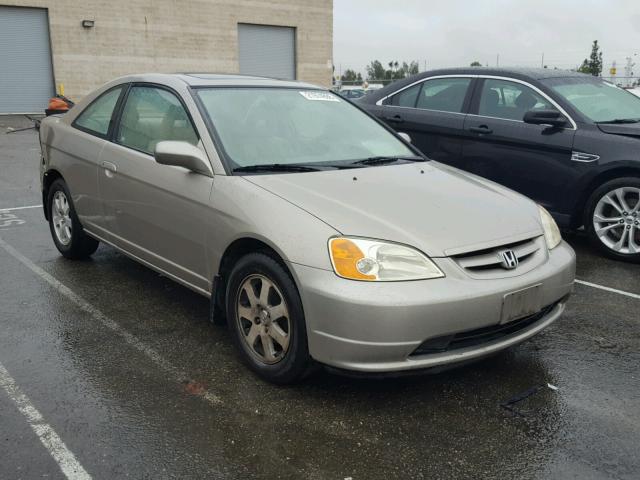 1HGEM22973L013091 - 2003 HONDA CIVIC EX BEIGE photo 1