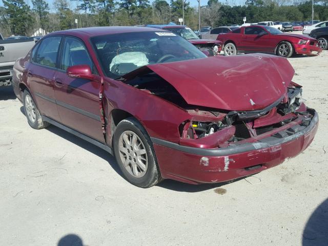 2G1WF52E059189494 - 2005 CHEVROLET IMPALA 栗色 照片 1