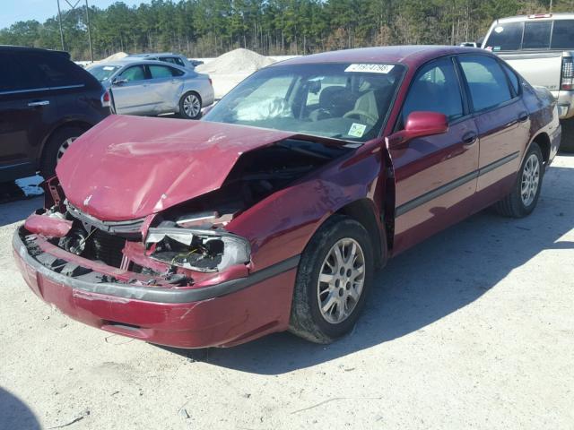 2G1WF52E059189494 - 2005 CHEVROLET IMPALA 栗色 照片 2