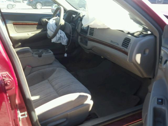 2G1WF52E059189494 - 2005 CHEVROLET IMPALA 栗色 照片 5