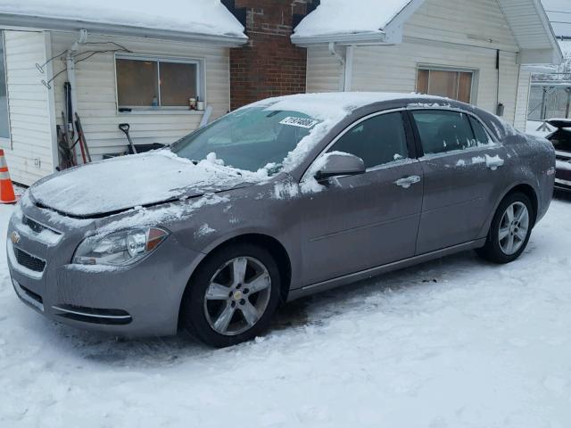 1G1ZD5EU9CF104100 - 2012 CHEVROLET MALIBU 2LT GRAY photo 2