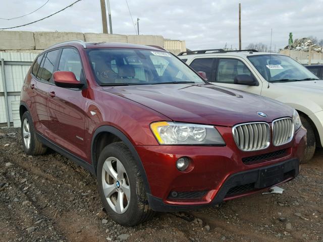 5UXWX5C59CL723888 - 2012 BMW X3 XDRIVE2 RED photo 1