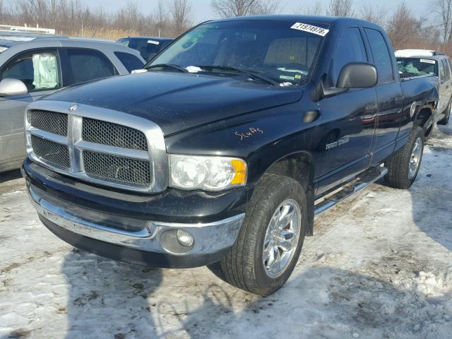 1D7HU18N15S170883 - 2005 DODGE RAM 1500 S BLACK photo 2