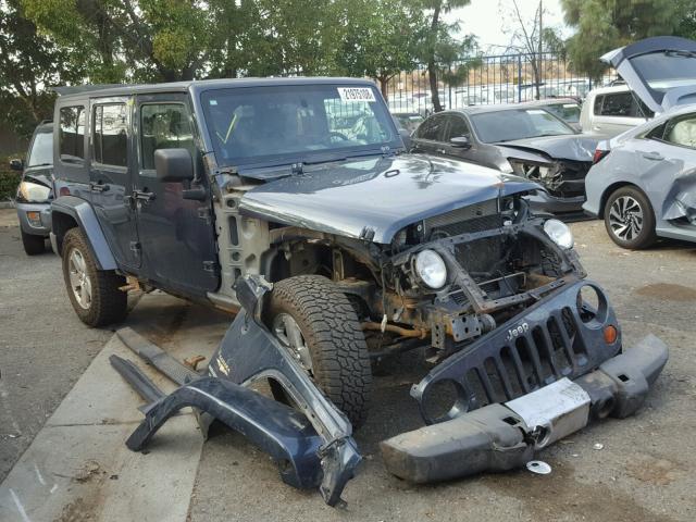 1J8GA591X8L565086 - 2008 JEEP WRANGLER U GRAY photo 1