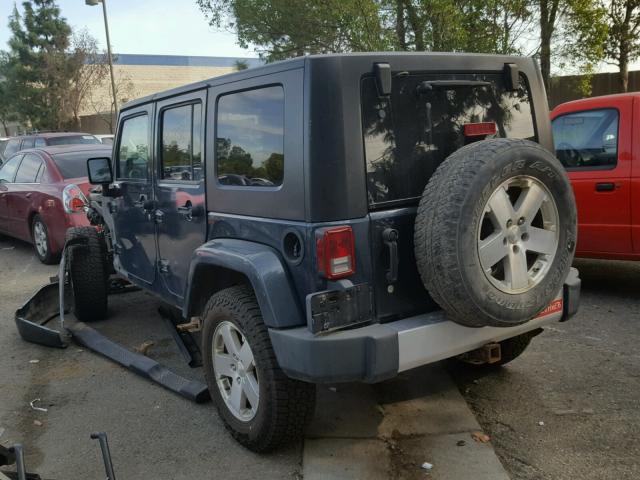 1J8GA591X8L565086 - 2008 JEEP WRANGLER U GRAY photo 3