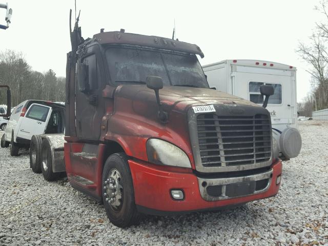 3AKJGED50GDGY1759 - 2016 FREIGHTLINER CASCADIA 1 RED photo 1