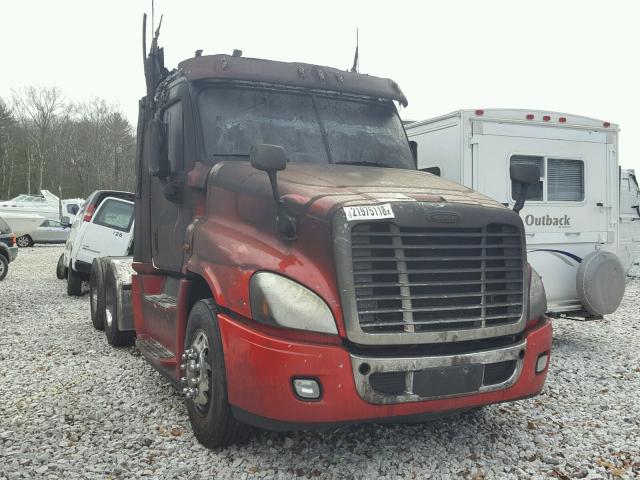 3AKJGED50GDGY1759 - 2016 FREIGHTLINER CASCADIA 1 RED photo 9