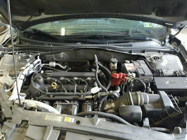 3FAHP0JA0CR239421 - 2012 FORD FUSION SEL GRAY photo 7