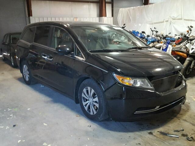 5FNRL5H60EB072913 - 2014 HONDA ODYSSEY EX BLACK photo 1