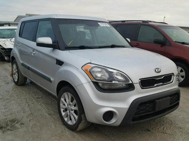 KNDJT2A67D7776293 - 2013 KIA SOUL + SILVER photo 1