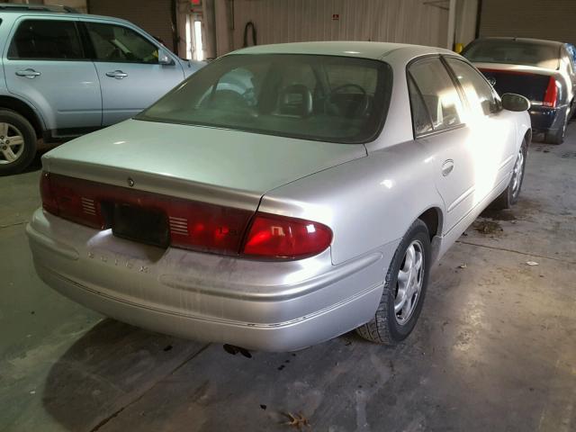 2G4WB55K221138461 - 2002 BUICK REGAL LS SILVER photo 4