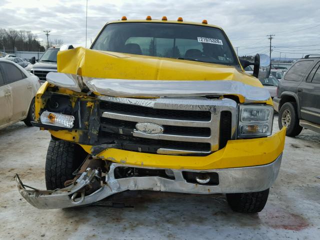 1FTWW31P16EA05290 - 2006 FORD F350 SRW S YELLOW photo 7