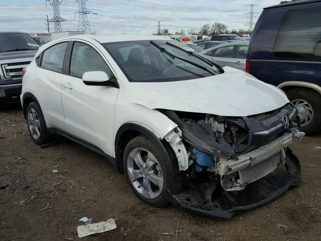 3CZRU6H34GM755070 - 2016 HONDA HR-V LX WHITE photo 1