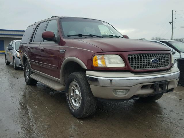 1FMFU18L3YLC22458 - 2000 FORD EXPEDITION MAROON photo 1