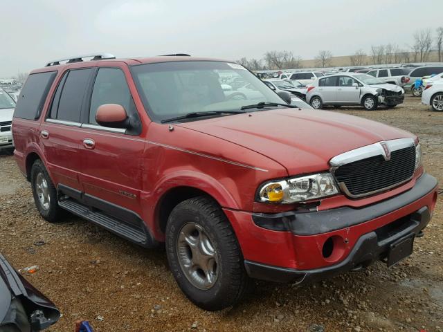 5LMPU28L9XLJ02248 - 1999 LINCOLN NAVIGATOR წითელი ფოტო 1