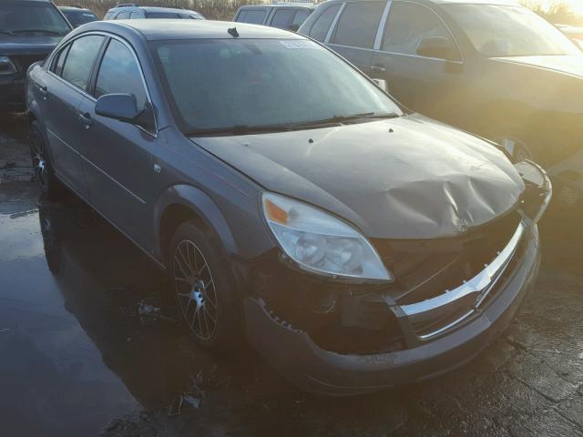 1G8ZS57B28F237646 - 2008 SATURN AURA XE GRAY photo 1